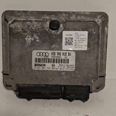 038906012A Centralina iniezione  AUDI A3 (8L) 1.9 TDI cat (66Kw) Ber. - Immagine 1 di 4