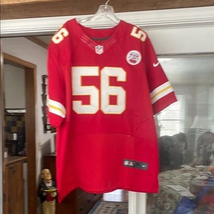 Kansas City Chiefs #56 Derrick Johnson NFL Trikot - Bild 1 von 7