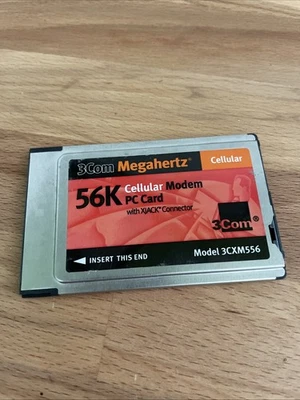 3Com Megahertz PCMCIA 56k Global Modem PC Card - Image 1 of 2