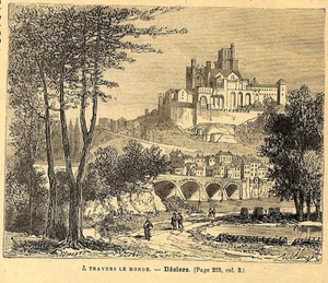 BÉZIERS ( 34 ) VUE GÉNÉRALE / GRAVURE ENGRAVING 1888 - Picture 1 of 1