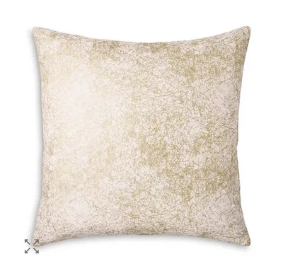 NUEVO CON ETIQUETAS Michael Aram Jacquard Texturizado Metálico EURO Sham Dorado Ropa de Cama de Lujo Foto 1 de 4