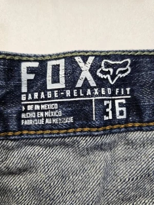 Fox Racing Garage Relaxed Fit Men's 36x30 Stonewash  - Image 1 of 4