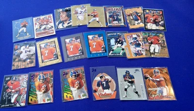 JOHN ELWAY 22 dif fleer ultra blitzkrieg die cut GOUDEY VINTAGE 3 ULTRA GOLD - Image 1 of 4