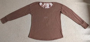 Danskin Womens Small Purple Polyester Blend Long Sleeve Pullover Shirt 23 - Picture 1 of 9