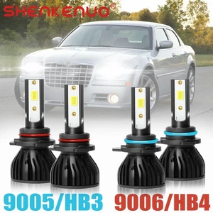 Para Chrysler 300C LX 9005 y 9006 2005-2010 Bombillas LED haz alto bajo 6000K - Imagen 1 de 13