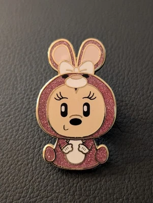 Disney WDI MOG ADORBS! Minnie Mouse Lunar Year Rabbit CHASER Mystery LE 300 Pin - Image 1 of 4