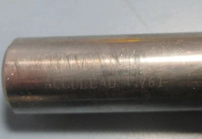 Brubaker 7/8 «HSS 1H Acculead 4.761 профессиональный CNC Reshharpened 3FL концевой фрезер - Изображение 1 из 4