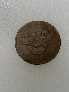 1719 sweden one ore W1 - Picture 1 of 2