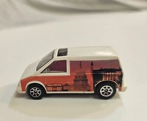 Hot Wheels auto ~ Ford Aerostar furgone finitura foto bianco ~ 1985 Mattel pressofuso 1:64 - Foto 1 di 21