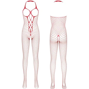 US Women Bodysuit Body Stocking Lingerie Fishnet Babydoll Sleepwear Nightwear - Picture 1 of 62