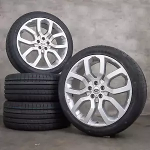 Land Range Rover Sport L494 LW494 Sommerräder 22 Zoll Felgen Sommerreifen silber - Bild 1 von 5