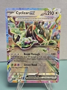 Pokemon TCG Cyclizar ex 159/191 Sv08: Surging Sparks Holo Double Rare Holo NM - Picture 1 of 4