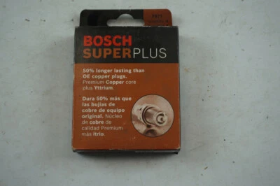 BOSCH SUPER PLUS 7971 SPARK PLUGS 4 件装 NOS — 第 1/4 张图片