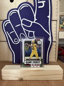 2021 Panini Contenders Draft Picks NFL Justin Herbert Chargers Red Game Ticket - Bild 1 von 2