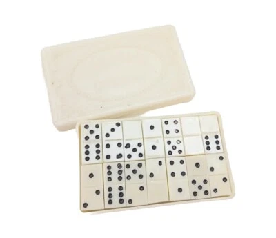 Pocket Road Dominoes Domino Rare Vintage Small Vintage Collectible Ukraine Game - Image 1 of 4