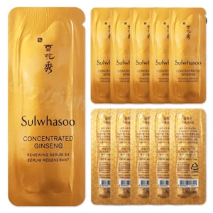 Sulwhasoo Concentrated Ginseng Renewing Serum EX 1ml (10pcs ~ 130pcs) Newest Ver - Picture 1 of 17