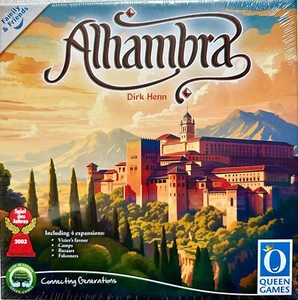 Alhambra Queen Games Family & Friends Familienspiel Legespiel Brettspiel - Picture 1 of 10