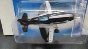 Hot Wheels 2008 #54 ALL STARS MAD PROPZ black and white airplane - Picture 1 of 2