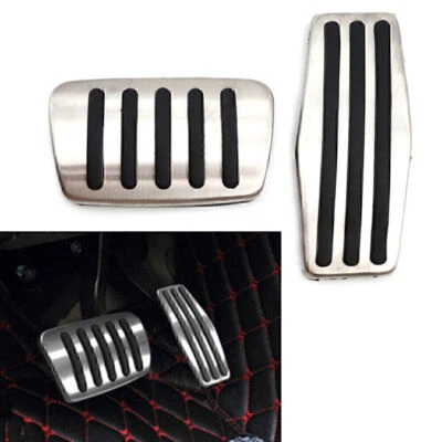 Car Foot Gas Brake Pedals Cover Kit For Chevrolet Malibu 2012-2016 2013 2014 15 Foto 1 de 4