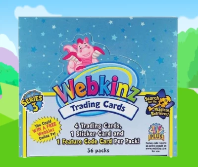 Juego de Cartas Coleccionables Webkinz Serie 3 Caja de refuerzo sellada Nuevo TCG Foto 1 de 3