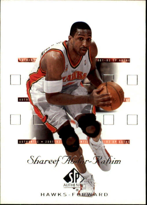 2001-02 SP Authentic Basketball Card Pick - Image 1 of 1