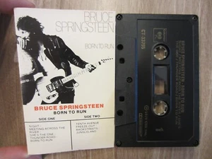 BRUCE SPRINGSTEEN '75 album canadian CBS cassette BORN TO RUN tested TAPE EX - Picture 1 of 6