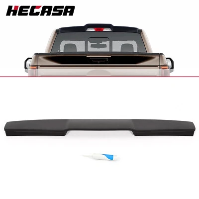 For 2015-20 Ford F-150 F150 Wing Gen 2 Raptor MATTE BLACK Trunk Roof Spoiler Lip Foto 1 de 4