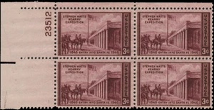 Scott # 944 - US Plate Block Of 4 - Kearney Expedition - 3 c - MNH - 1946 - Picture 1 of 1