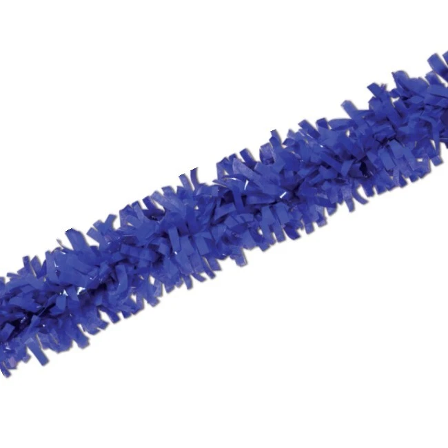 Украшение для вечеринок Blue Tissue Festooning 25 футов 3 дюйма x 25 футов синие принадлежности - Изображение 1 из 1