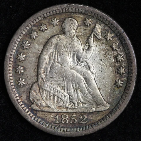 1852-O Seated Liberty Silver Half Dime CHOICE XF+ E226 QCGJ Cover
