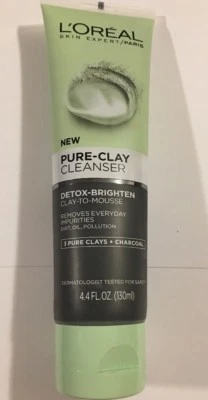 L'Oreal Paris Skin Care Pure Clay Cleanser Detox & Brighten 4.4 Fl Oz. - Image 1 of 4