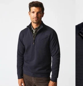 Billy Reid Quilt Half Zip Gr. Medium - Bild 1 von 3