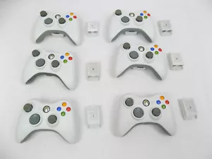 Genuine Microsoft Xbox 360 Wireless Controller White - Fully Tested! - Picture 1 of 6