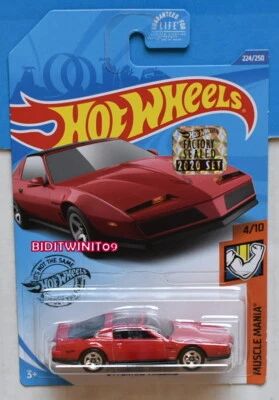 Pontiac Firebird 2020 Muscle Mania '84 rojo sellado de fábrica con+ Hot Wheels Foto 1 de 2