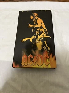 AC/DC - Bonfire 5 CD Collector Box Set + Booklet Pamphlet - Picture 1 of 5