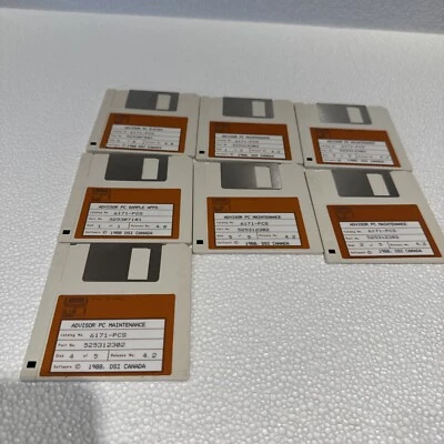 Allen Bradley Advisor PC muestra aplicación disquete conjunto Foto 1 de 4