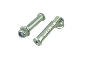 FUSSRASTENACHSE KOMPATIBEL MIT YAMAHA YZ YZF YZX YZFX WRF FANTIC SCAR - Bild 1 von 1