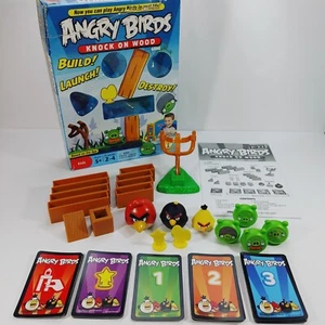 Angry Birds Knock On Wood Game Incomplete Game For Replacement Parts - Picture 1 of 13