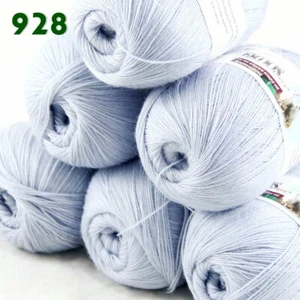 Sale 6 Ballsx50gr LACE Rugs Acrylic Wool Cashmere Hand Crochet Knitting Yarn 928 - Picture 1 of 10