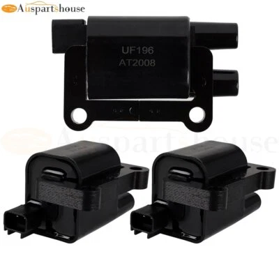 3 Pack UF196 Ignition Coil For Mitsubishi Montero Sport 3.0L 3.5L 1997-2004 - Image 1 of 4