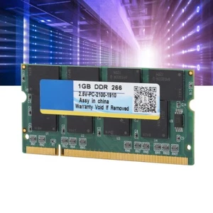 1G 266 MHz 200 Pin Laptop RAM For DDR PC-2100 Notebook Full For / UK - Picture 1 of 9
