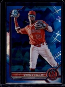 2022 Bowman Chrome Draft Sapphire #BDC20 Denzer Guzman Angels - Foto 1 di 2