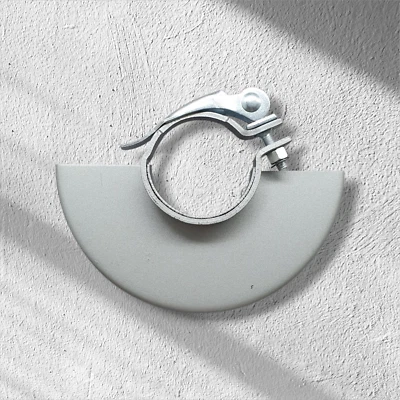 Winkelschleifer Schutzabdeckung für 115mm Scheiben Silber 40-45mm Schutzhaube - Bild 1 von 2