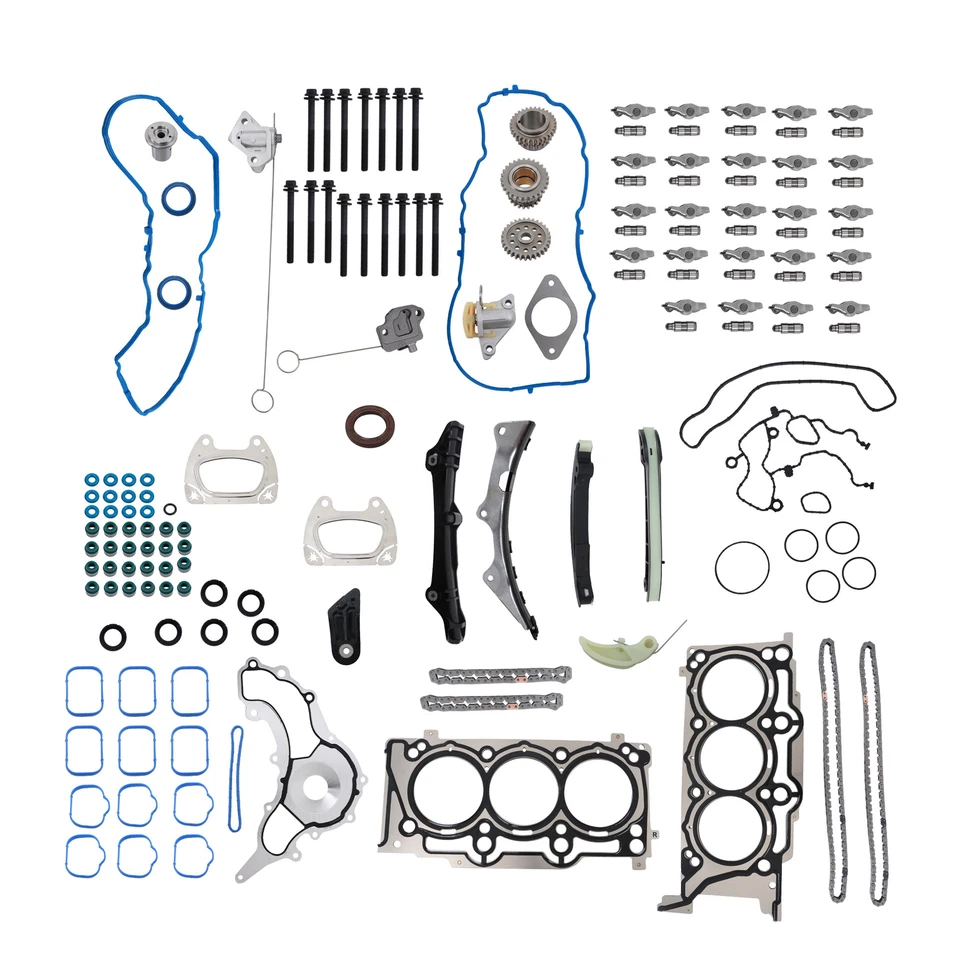 LABLT Timing Chain Kit Rocker Arm Valve Lifters For 2011-2015 Dodge Durango 3.6L - Image 1 of 4