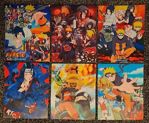 Poster anime, 6 pz 8x10 tela senza cornice arte da parete HD, Naruto Shippuden - Foto 1 di 14