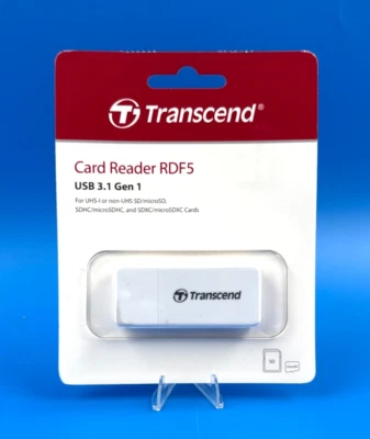 Transcend USB3.1 RFID Card Reader TS-RDF5W ✅❤️️✅❤️️✅ NEW! FACTORY SEALED! - Image 1 of 2