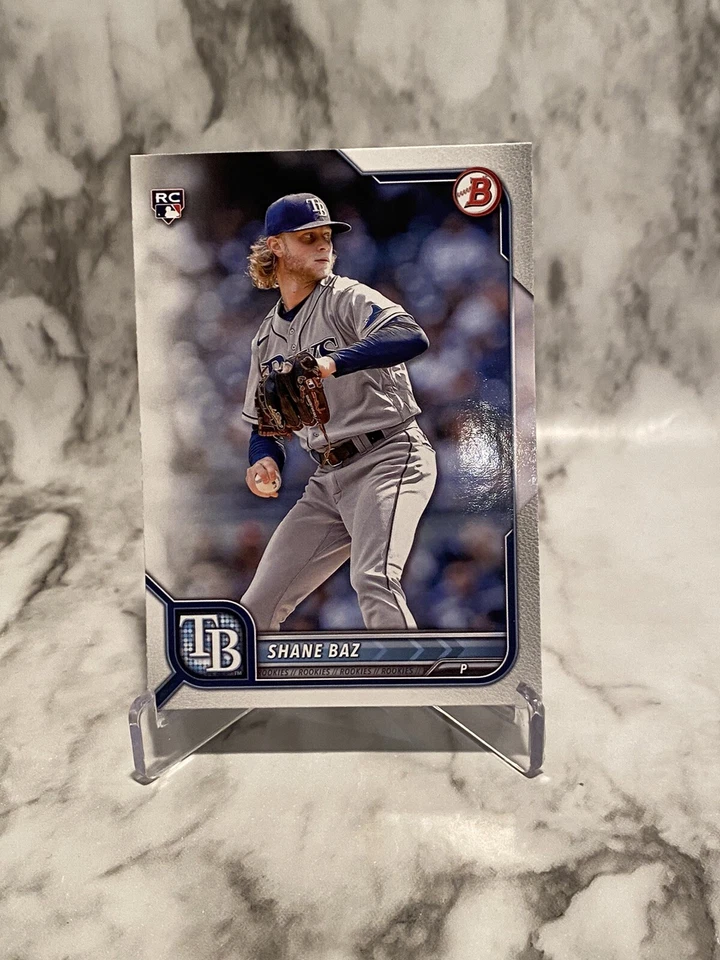 2022 Bowman Baseball - Shane Baz RC TB Rays - Image 1 of 1