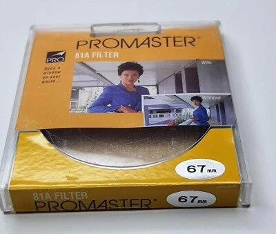 Pro 67mm 81A 81-A 81 A Warming Light Balancing Glass Lens Filter Japan 67 mm 67 - Image 1 of 4