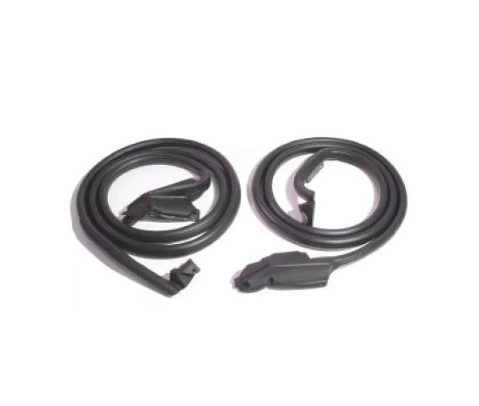 Juego de 2 pares de sellos de resistencia a la intemperie para puerta Chevy Corvette 69-77 cupé de 2 puertas Foto 1 de 1