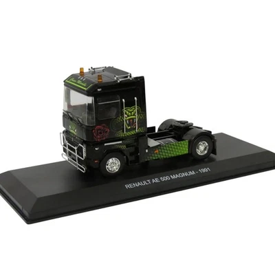 Renault AE 500 Magnum 1991 Green Mamba Tunning 1:43 Ixo Salvat Diecast camion - Immagine 1 di 4